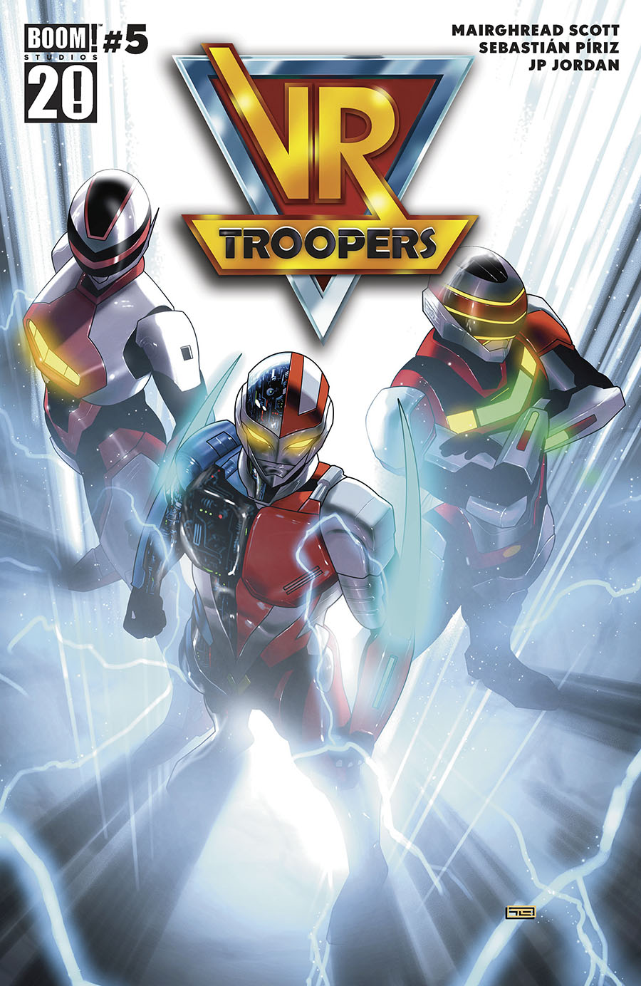 VR Troopers #5 Cover A Regular Taurin Clarke Cover