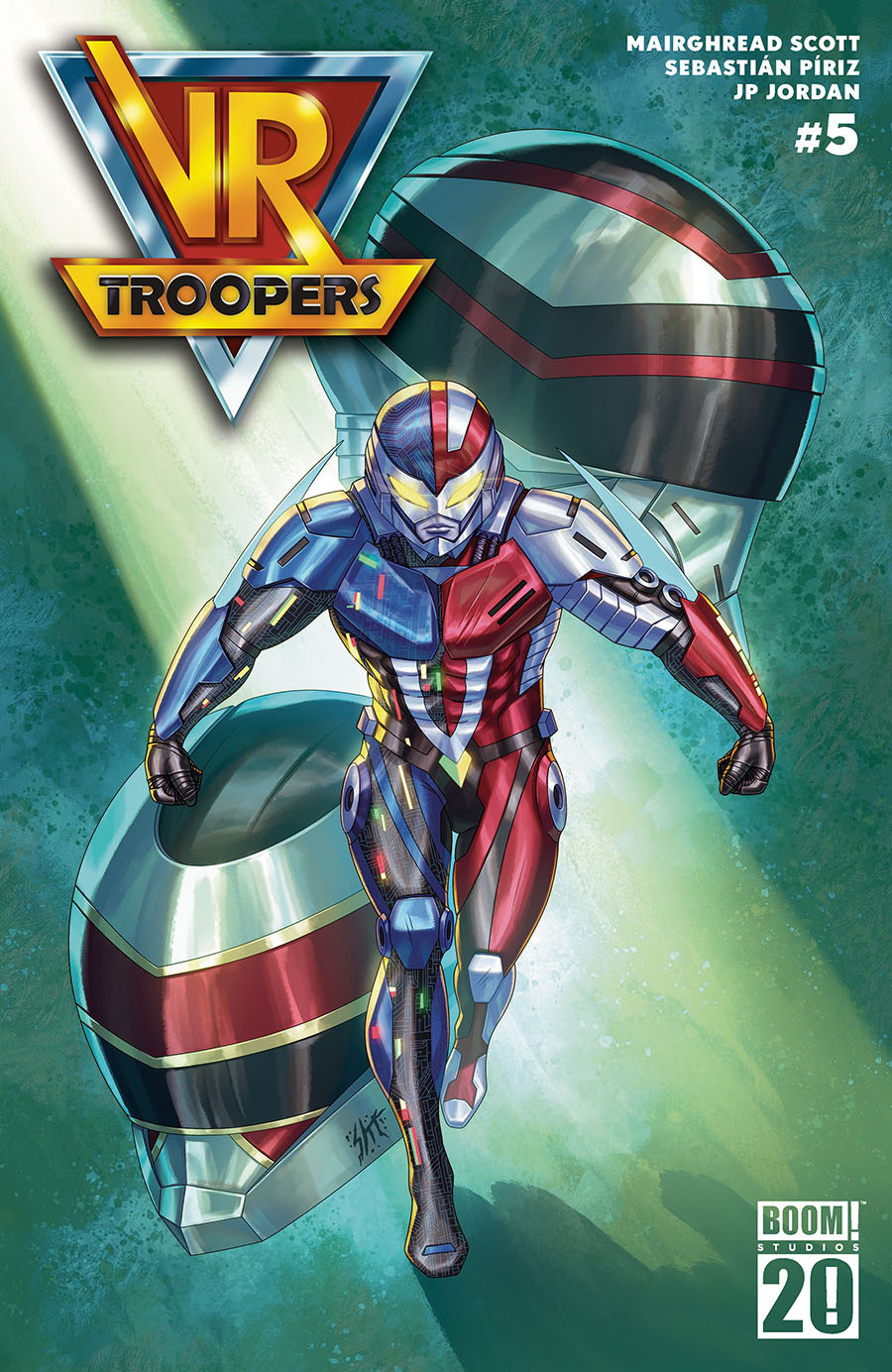 VR Troopers #5 Cover B Variant Sketch Ellis Cover