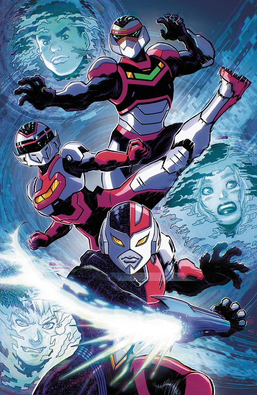 VR Troopers #5 Cover F Incentive Adam Warren Virgin Variant Cover