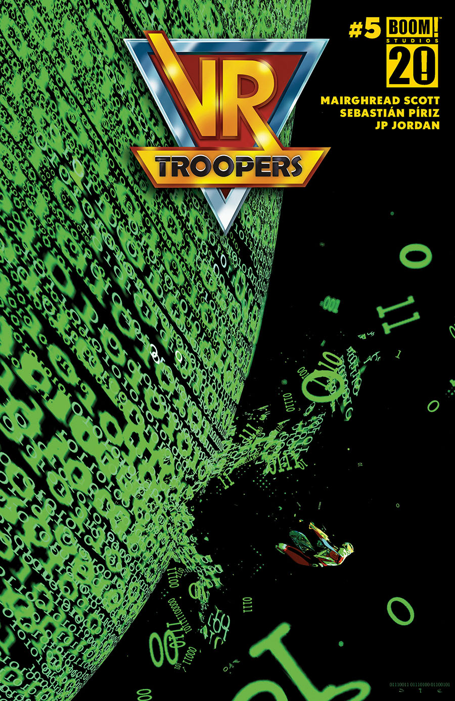 VR Troopers #5 Cover G Variant Adam Gorham Reveal Cover