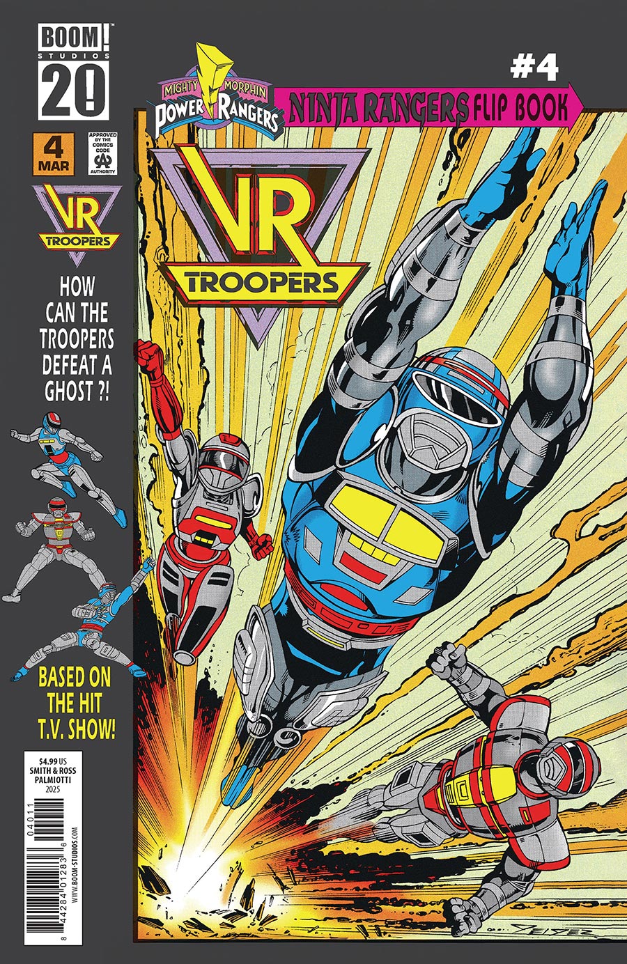 VR Troopers Power Rangers Flipbook Facsimile Edition #4