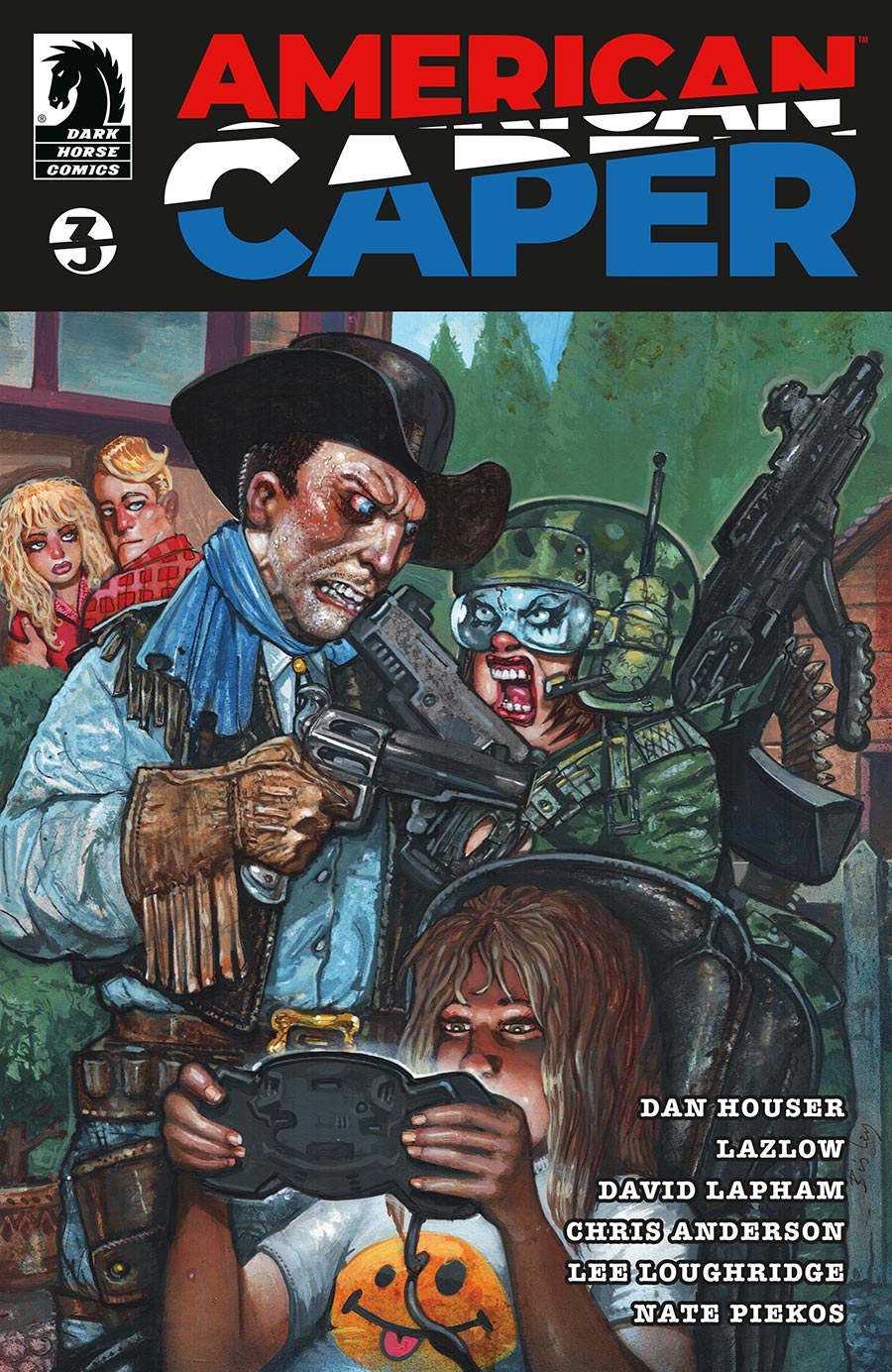 American Caper #3 Cover B Variant Simon Bisley Cover