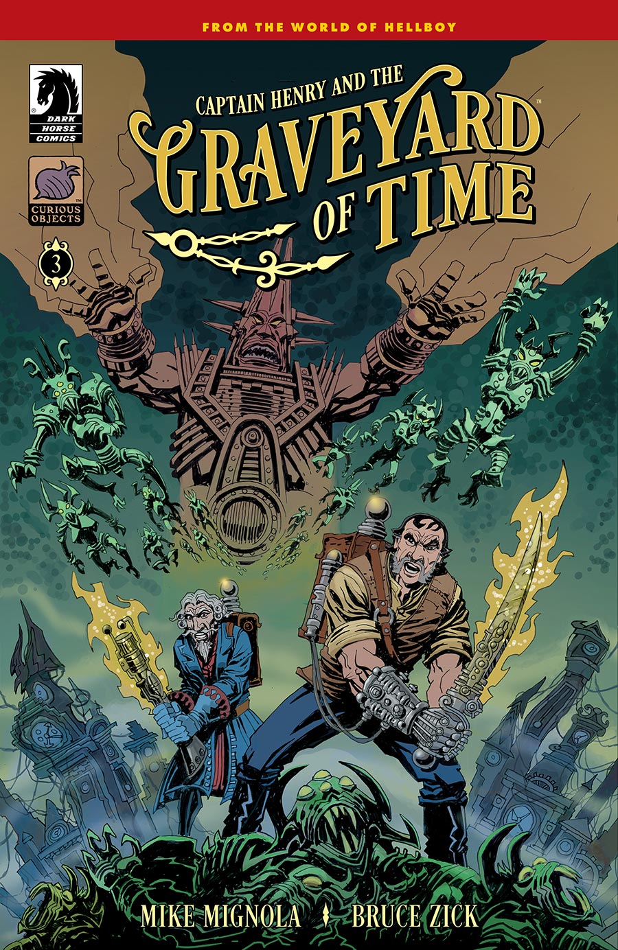 Captain Henry And The Graveyard Of Time #3 Cover A Regular Bruce Zick Cover