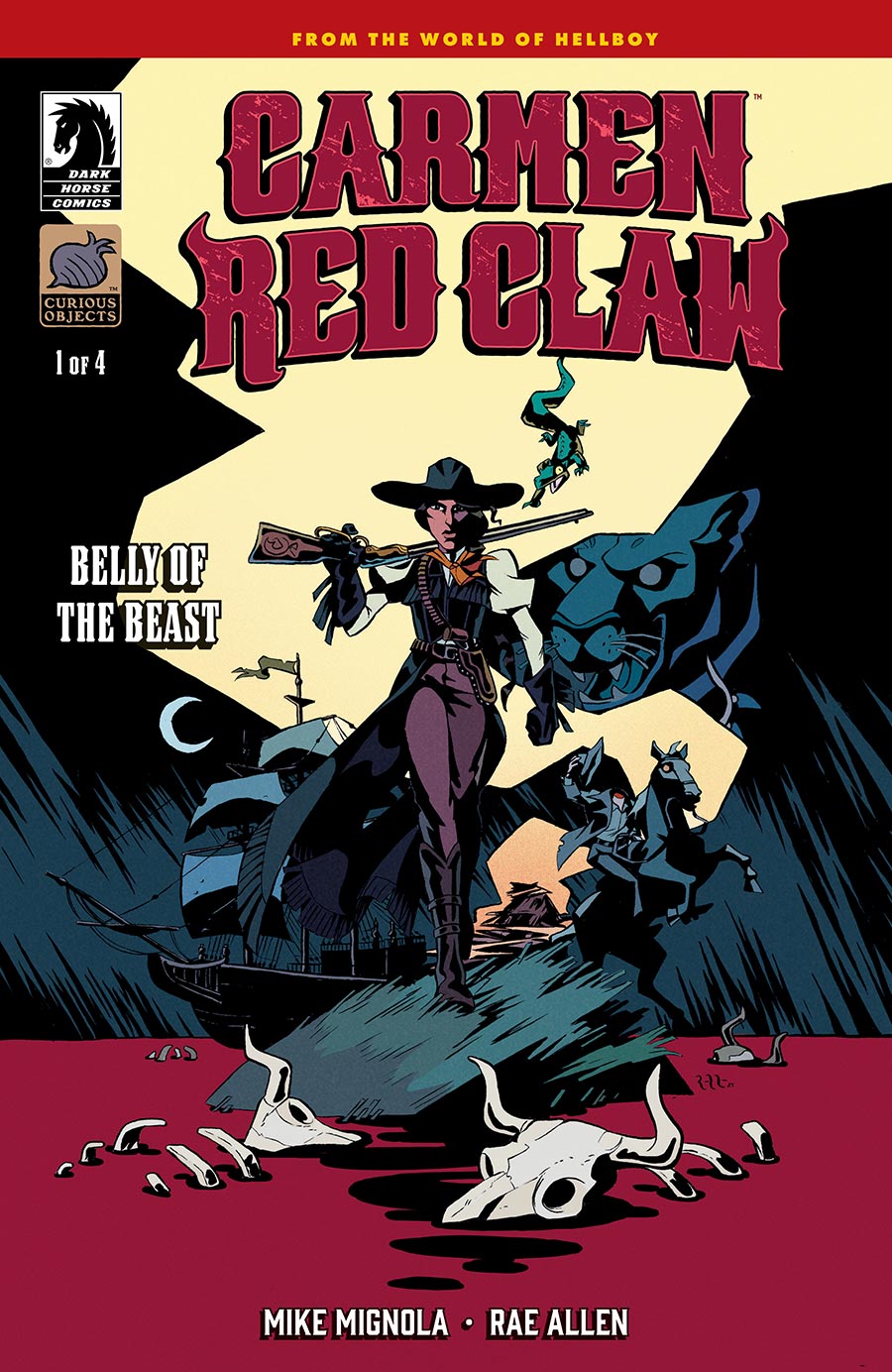 Carmen Red Claw Belly Of The Beast #1 Cover A Regular Rae Allen Cover