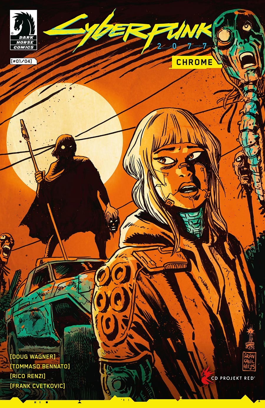 Cyberpunk 2077 Chrome #1 Cover D Variant Francesco Francavilla Cover