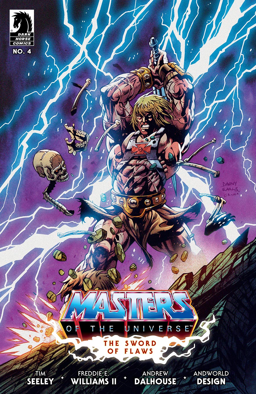 Masters Of The Universe The Sword Of Flaws #4 Cover B Variant Dan Earls Cover