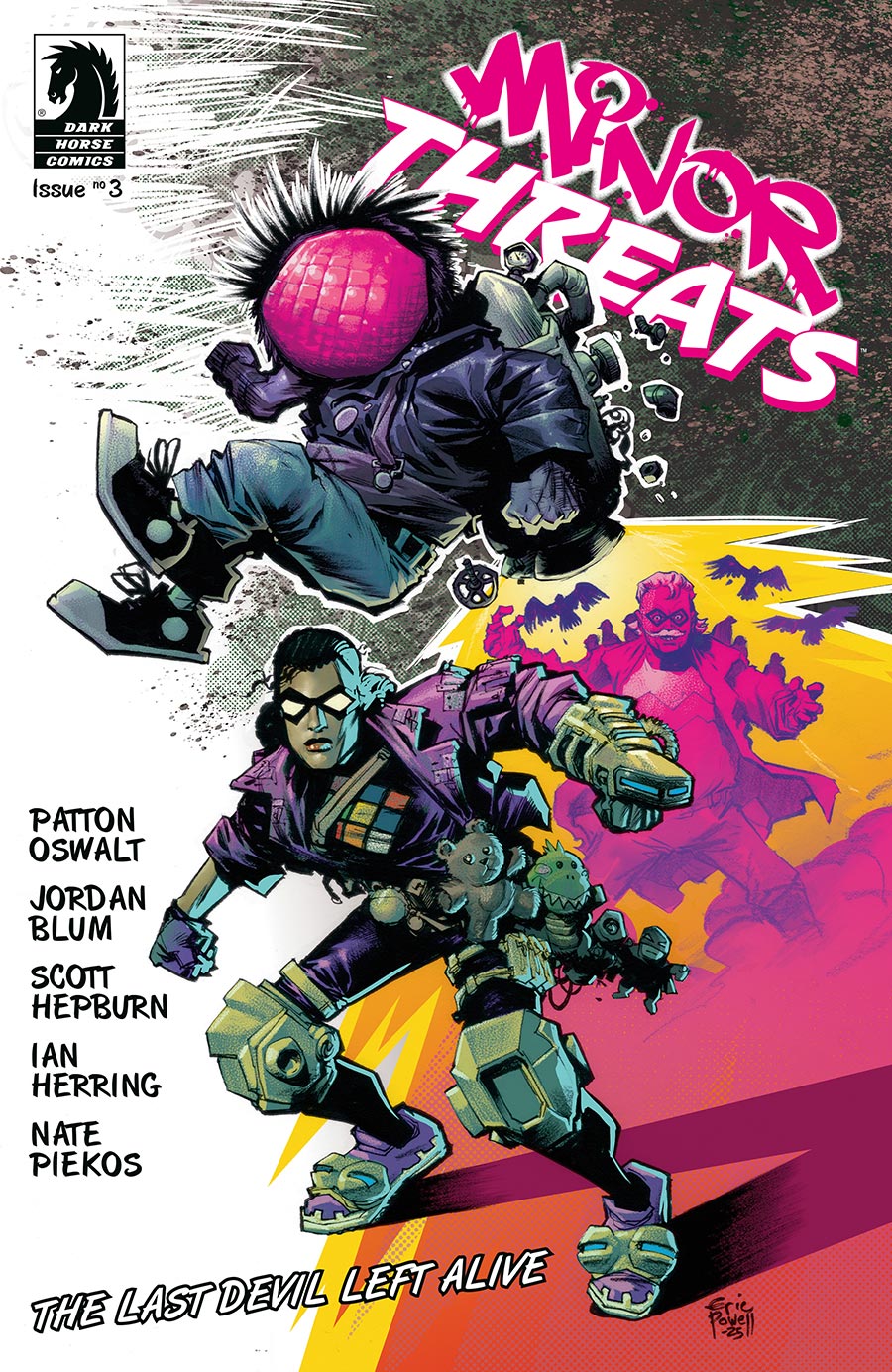 Minor Threats The Last Devil Left Alive #3 Cover B Variant Eric Powell Cover