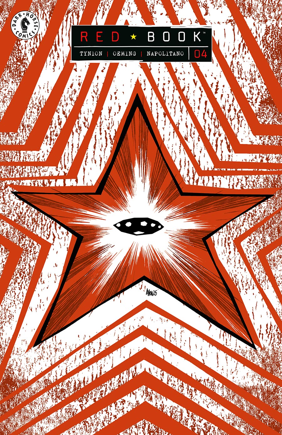 Red Book I #4 Cover A Regular Michael Avon Oeming Cover