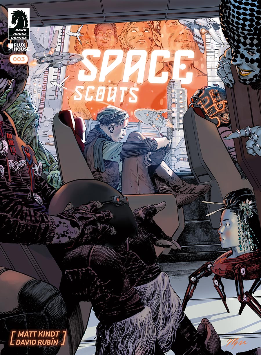 Space Scouts #3 Cover B Variant Alvaro Martinez Bueno Cover