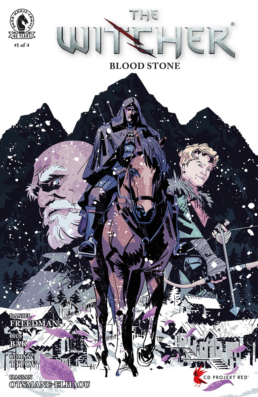 Witcher Blood Stone #1 Cover A Regular Pius Bak Cover