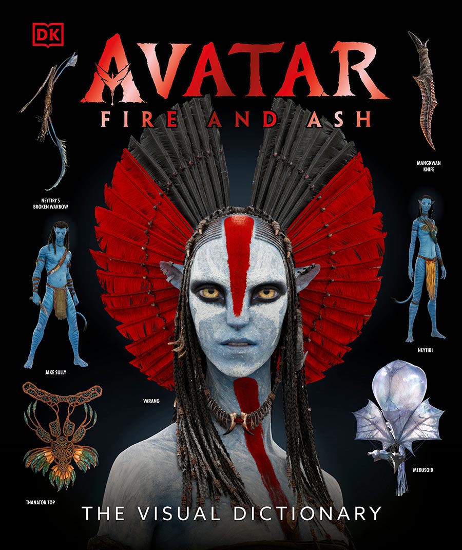 Avatar Fire And Ash The Visual Dictionary HC