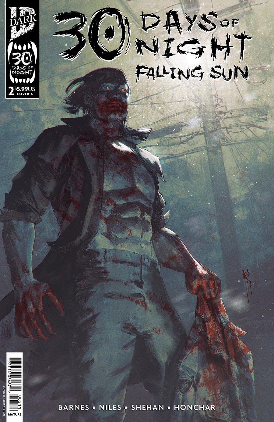 30 Days Of Night Falling Sun #2 Cover A Regular Chris Shehan Cover