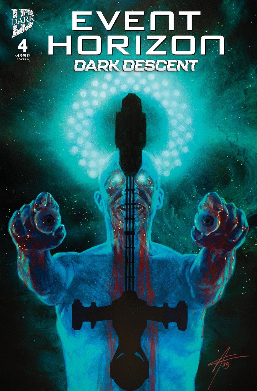 Event Horizon Dark Descent #4 Cover B Variant Aaron Campbell Cover