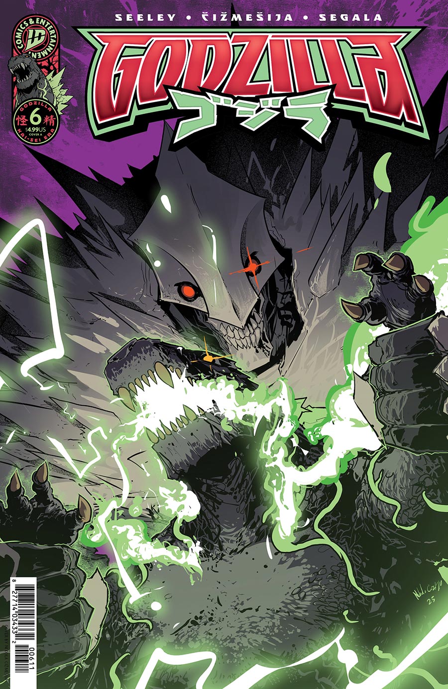 Godzilla (Kai-Sei Era) #6 Cover A Regular Nikola Cizmesija Cover