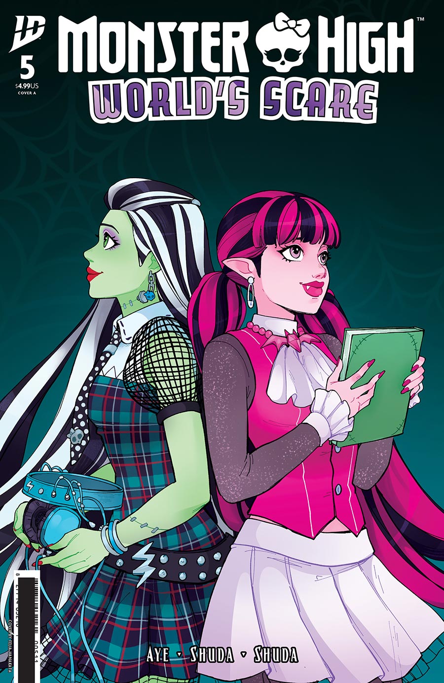 Monster High Worlds Scare #5 Cover A Regular Felia Hanakata Cover