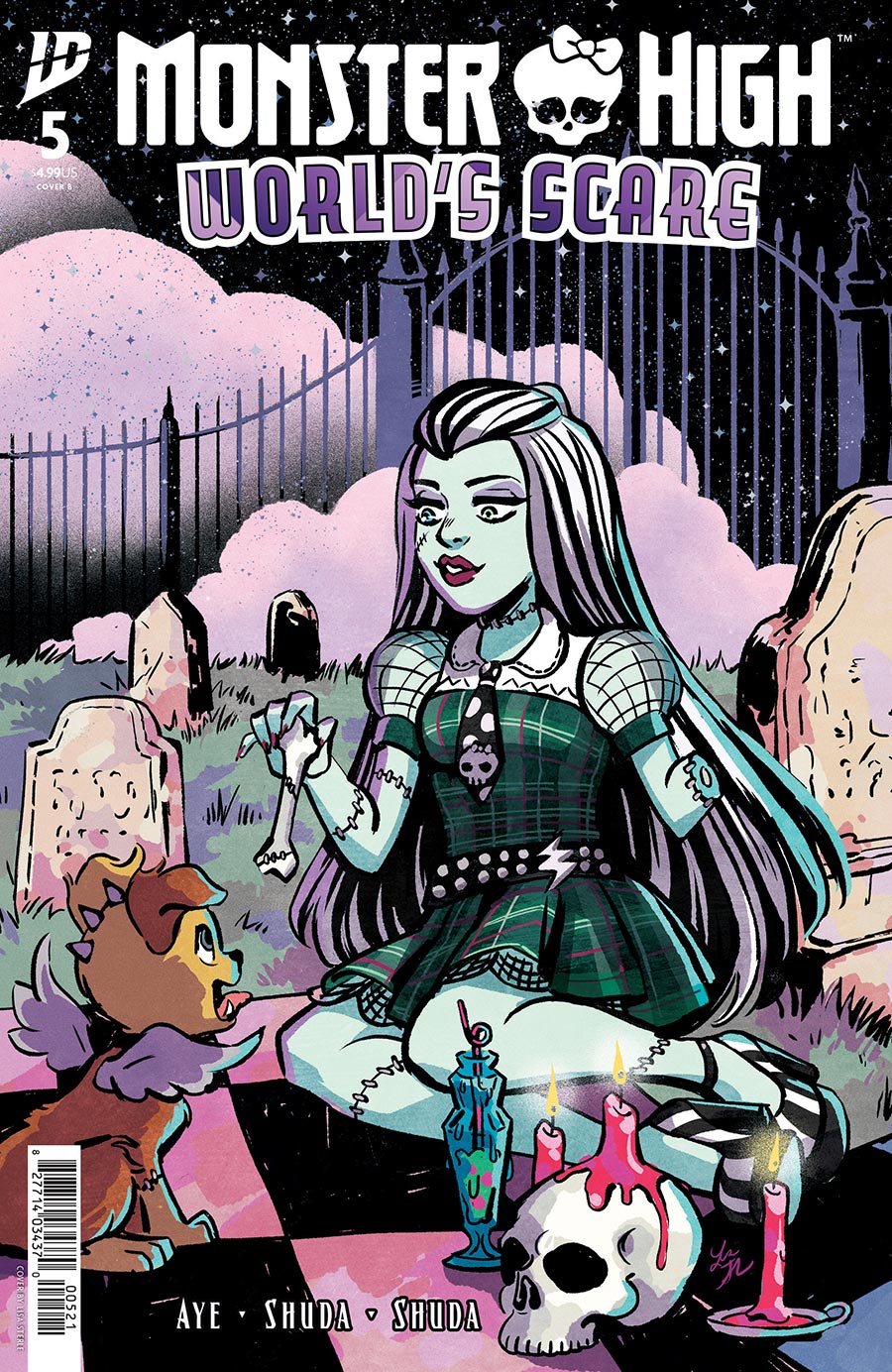 Monster High Worlds Scare #5 Cover B Variant Lisa Sterle Cover