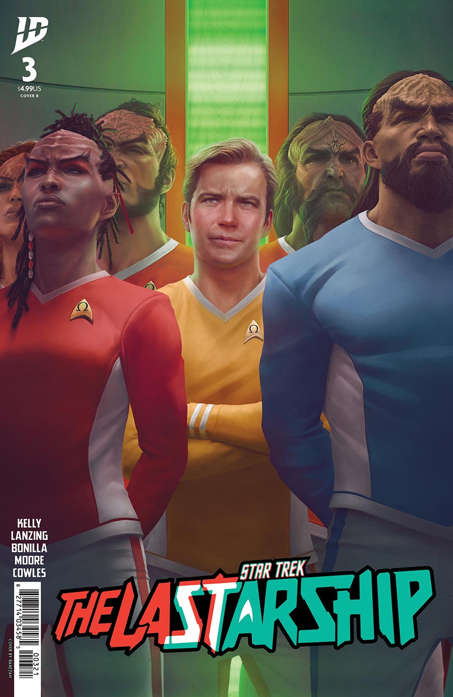 Star Trek The Last Starship #3 Cover B Variant Rahzzah Cover