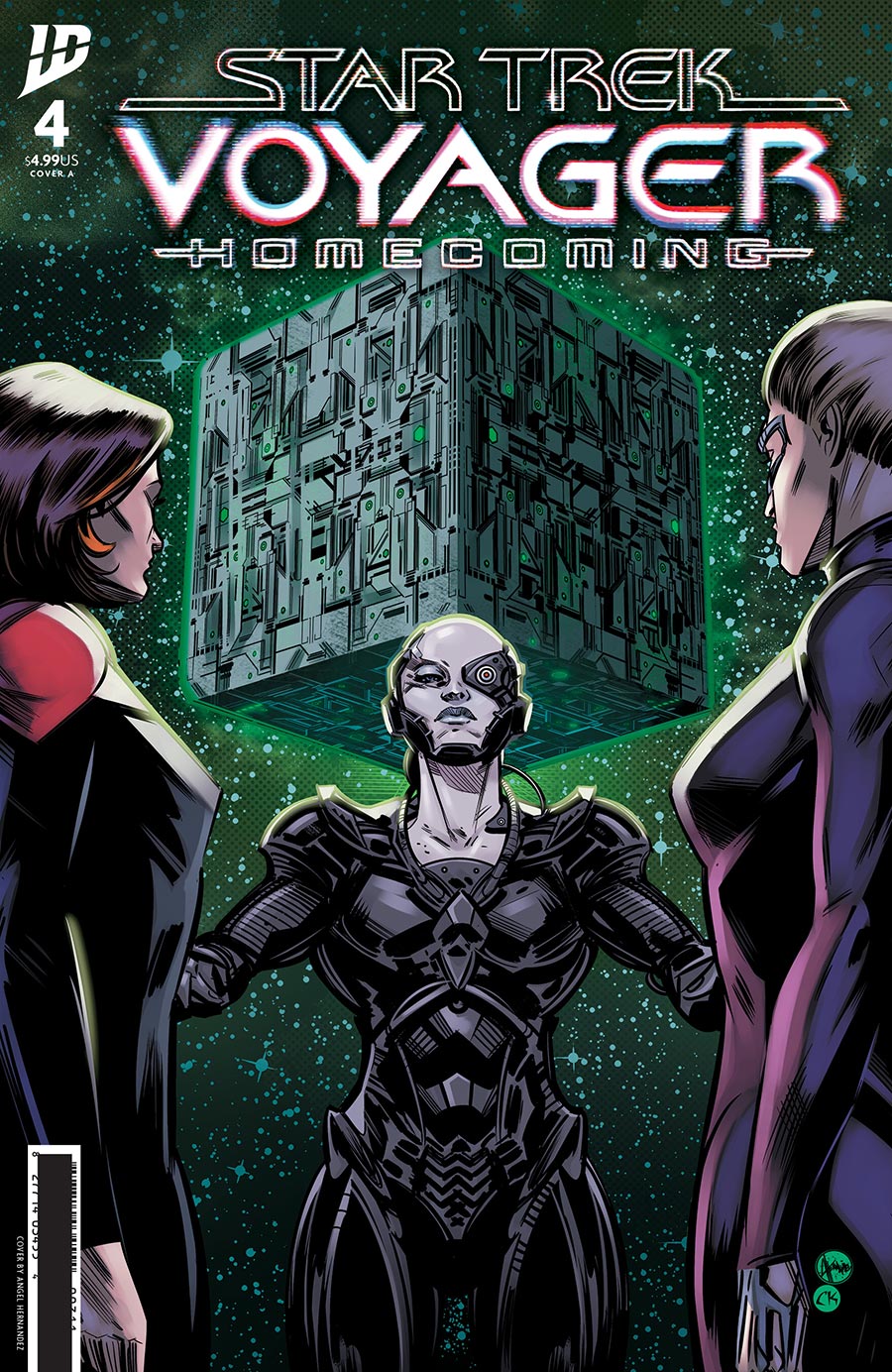 Star Trek Voyager Homecoming #4 Cover A Regular Angel Hernandez Cover