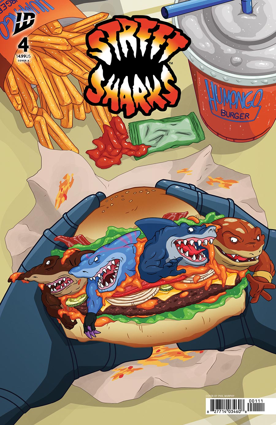 Street Sharks Vol 3 #4 Cover A Regular Philip Murphy Cover