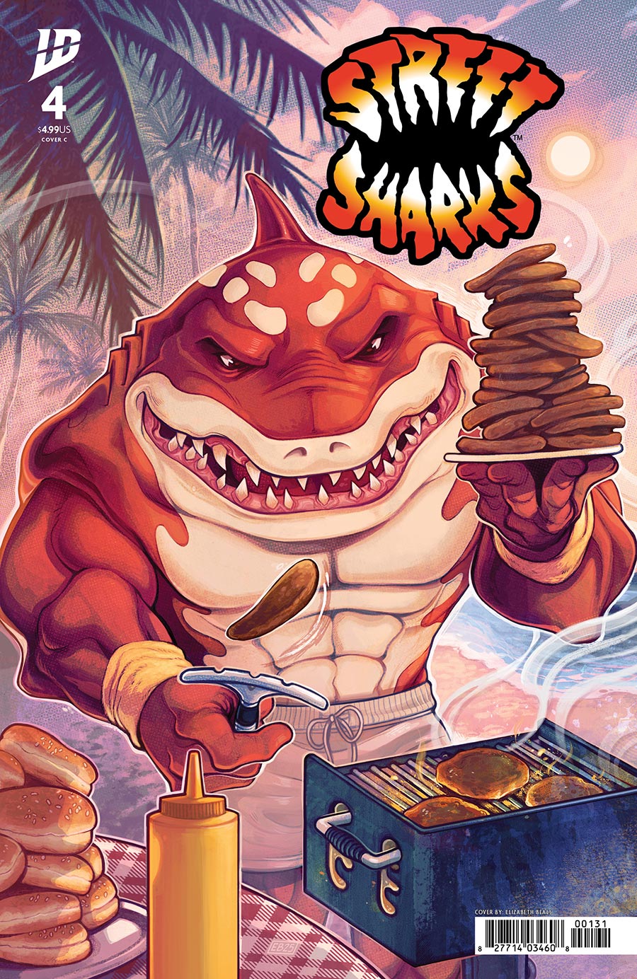 Street Sharks Vol 3 #4 Cover C Variant Elizabeth Beals Cover