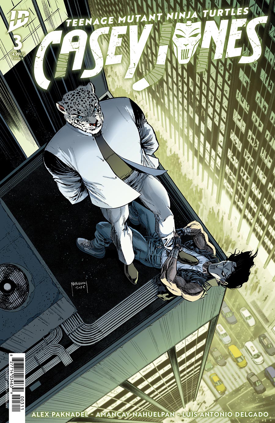 Teenage Mutant Ninja Turtles Casey Jones #3 Cover A Regular Amancay Nahuelpan Cover