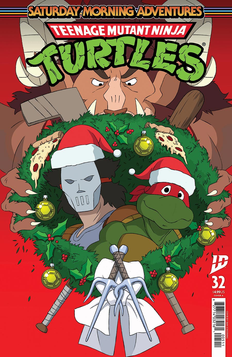 Teenage Mutant Ninja Turtles Saturday Morning Adventures Continued #32 Cover A Regular Dan Schoening Cover