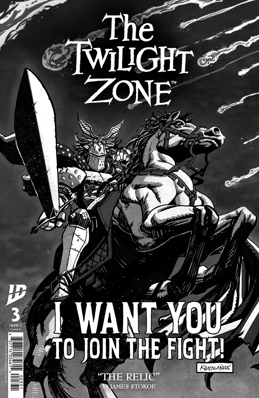 Twilight Zone Vol 6 #3 Cover C Incentive Kevin Anthony Catalan Variant Cover