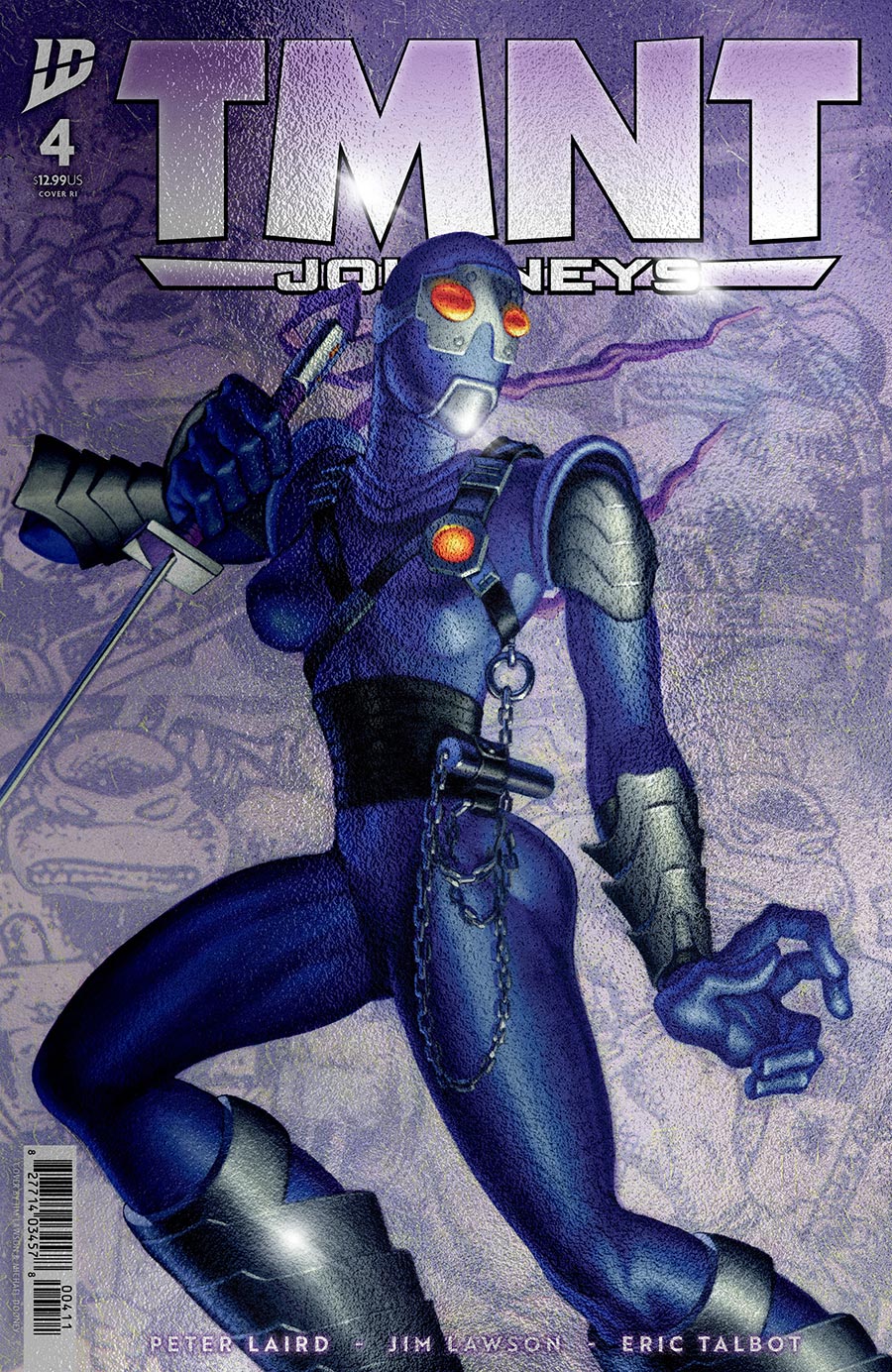 Teenage Mutant Ninja Turtles Journeys #4 Cover C Incentive Michael Dooney & Jim Lawson Foil Cover