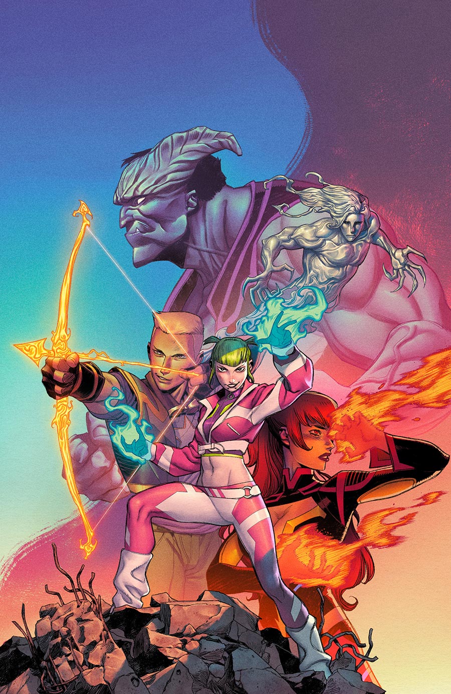 Valiant Beyond All-New Harbinger #4 It Never Stops Part 1 Cover C Variant Rodrigo Rocha Virgin Cover