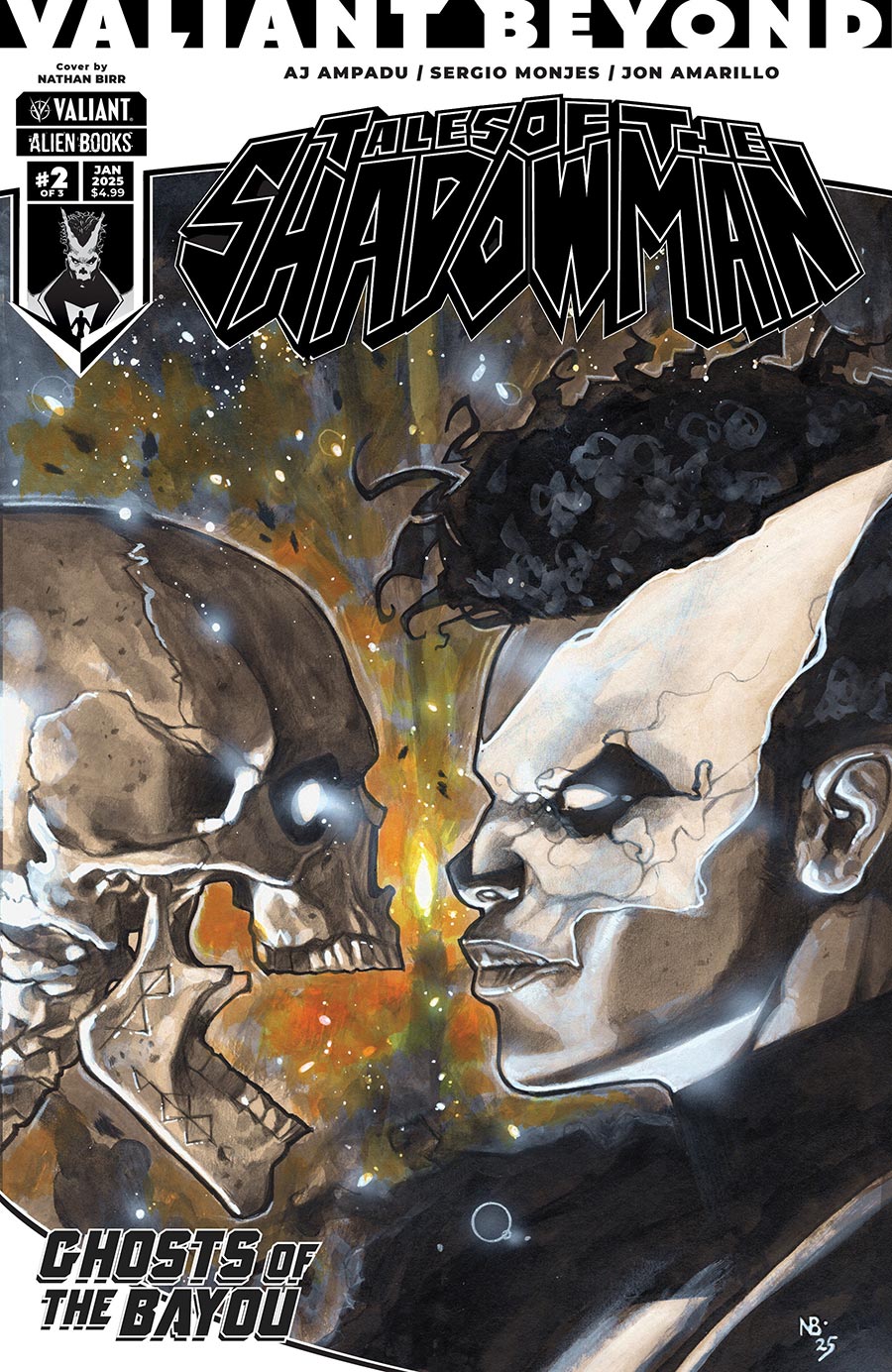Valiant Beyond Tales Of The Shadowman #5 Ghosts Of The Bayou Part 2 Cover A Regular Nathan Birr Cover