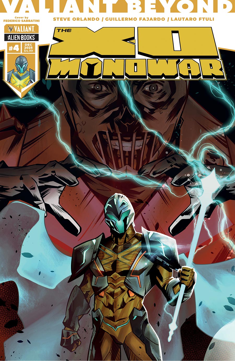Valiant Beyond The X-O Manowar #4 Cover A Regular Federico Sabbatini Cover