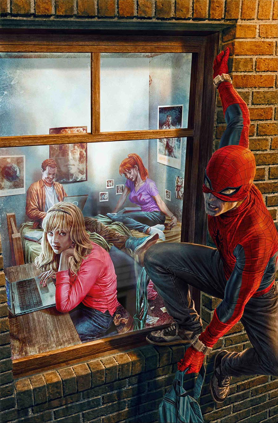 Amazing Spider-Man Vol 7 #17 Cover F Incentive Lee Bermejo Amazing Visions Virgin Cover (#981)