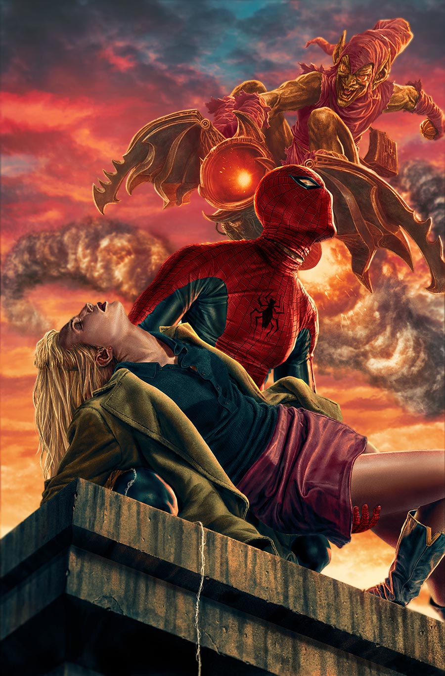 Amazing Spider-Man Vol 7 #18 Cover G Incentive Lee Bermejo Amazing Visions Virgin Cover (#982)