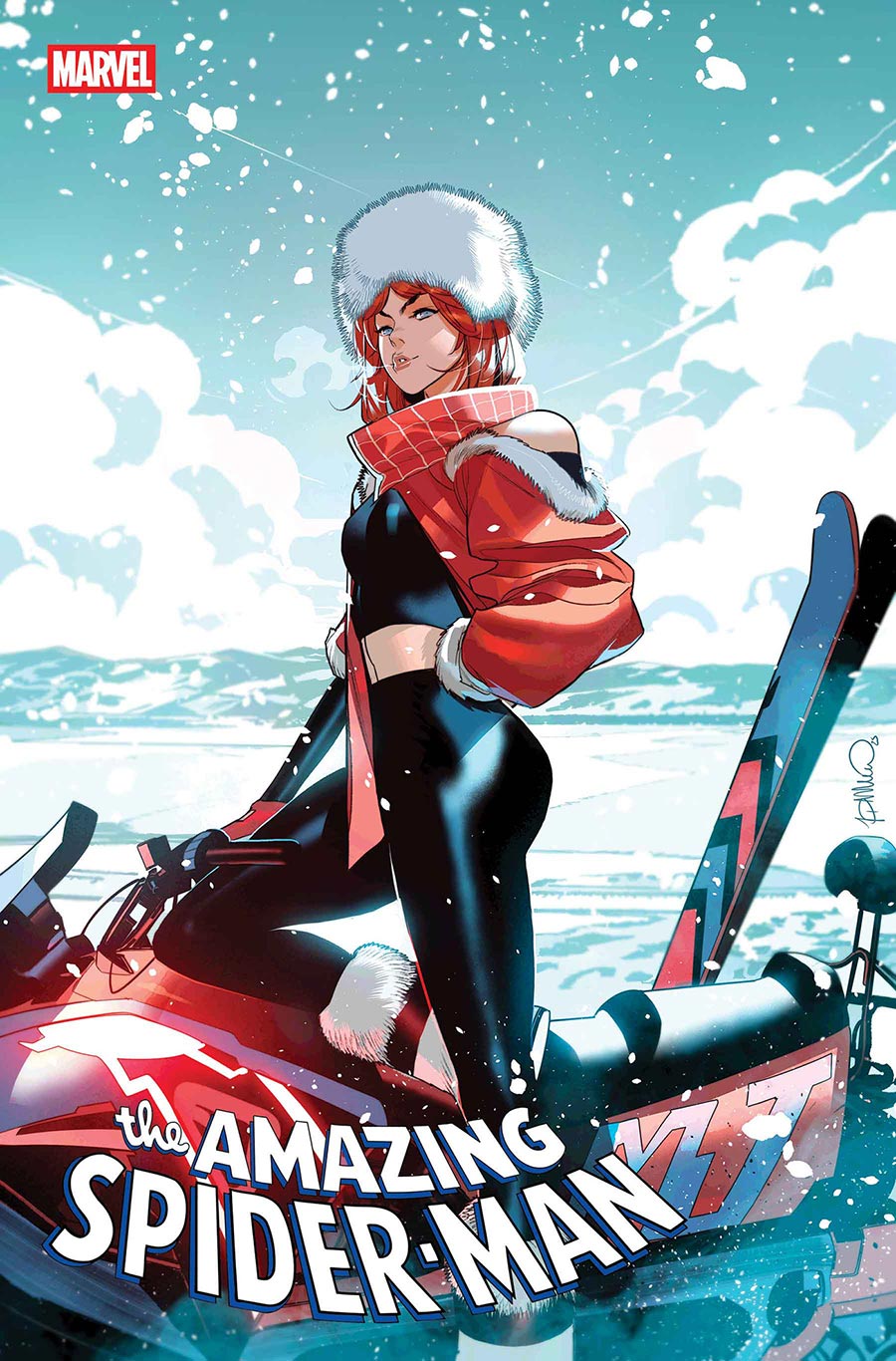 Amazing Spider-Man Vol 7 #18 Cover C Variant Simone Di Meo Winter Break Cover (#984)