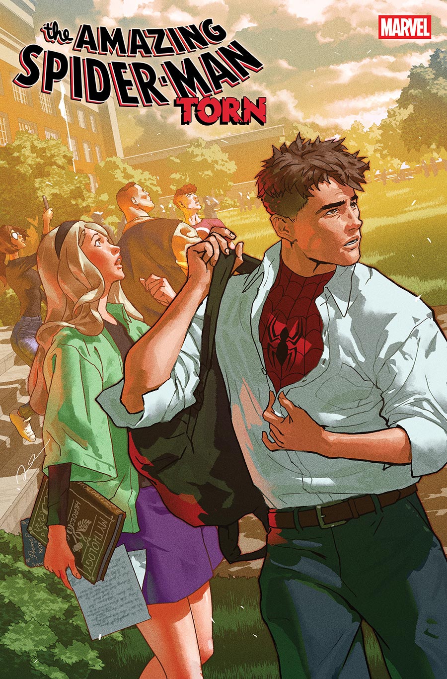 Amazing Spider-Man Torn #3 Cover D Incentive Gerald Parel Variant Cover