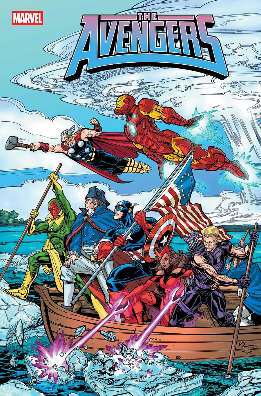 Avengers Vol 8 #33 Cover C Variant Chad Hardin 250th Homage Cover