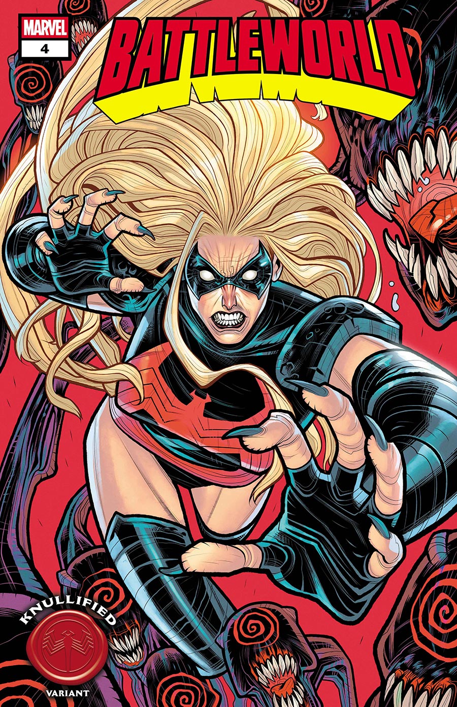 Battleworld #4 Cover C Variant Elizabeth Torque Knullified Cover