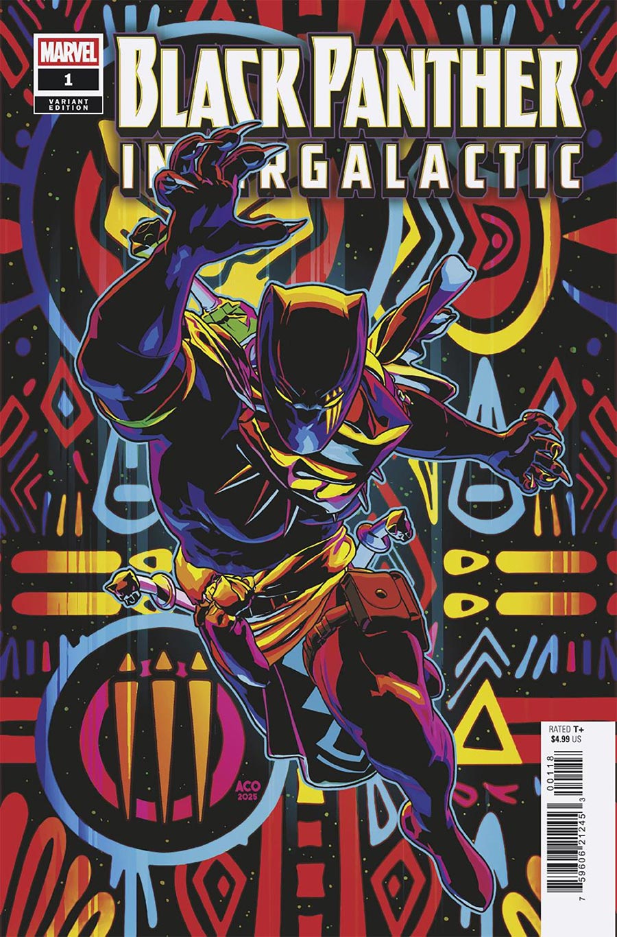 Black Panther Intergalactic #1 Cover E Incentive ACO Variant Cover