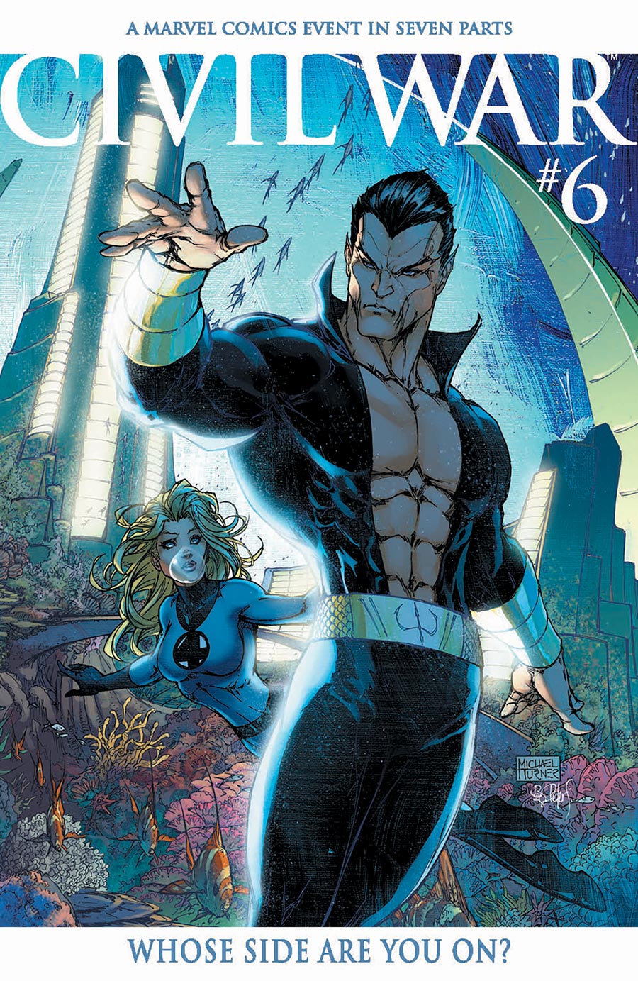 Civil War #6 Cover E Facsimile Edition Variant Michael Turner Foil Cover