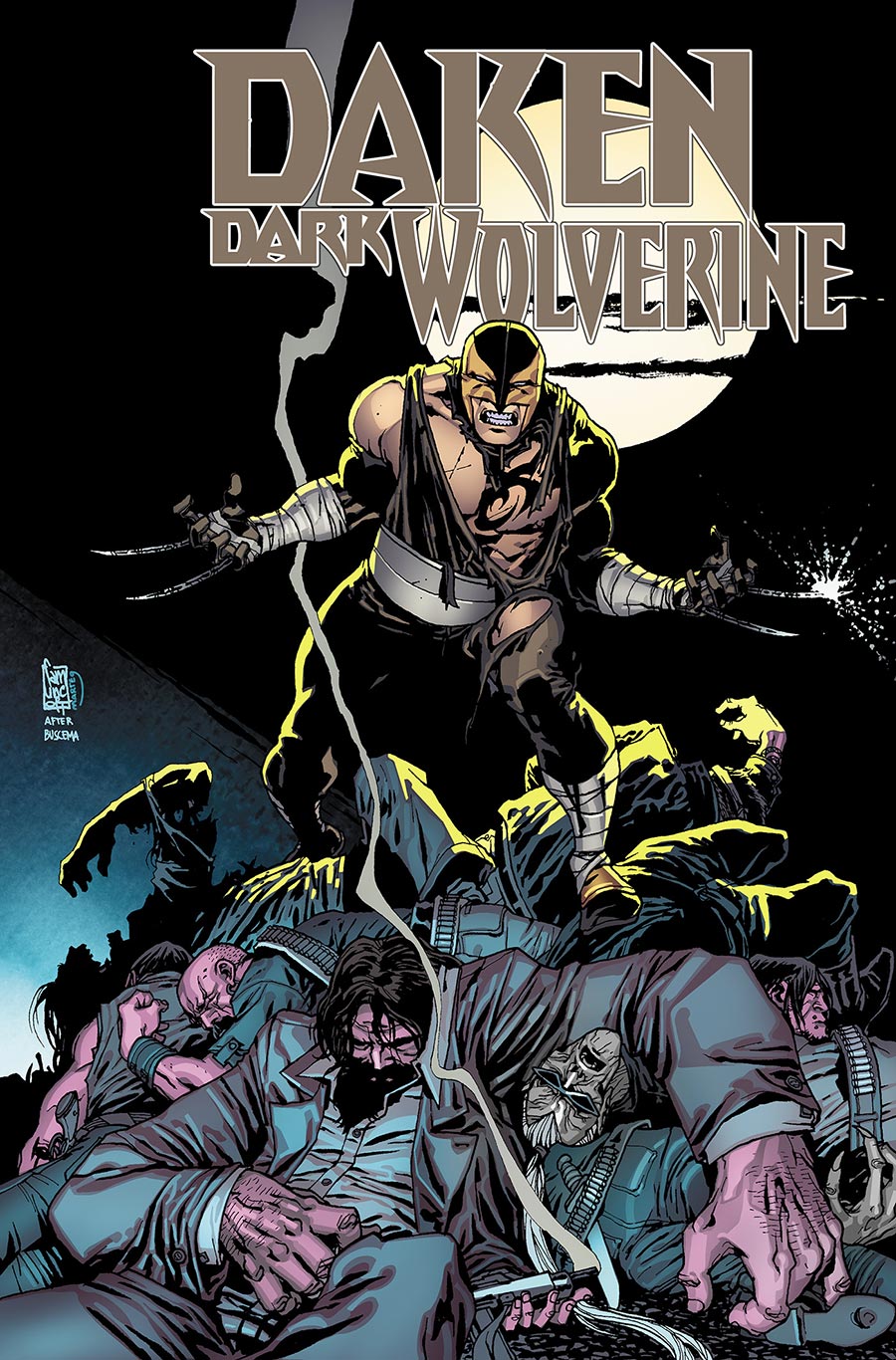 Daken Dark Wolverine Omnibus HC Direct Market Giuseppe Camuncoli Variant Cover
