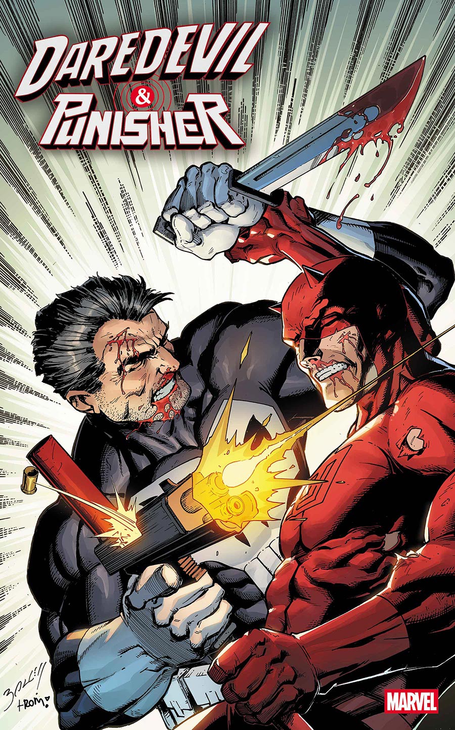 Daredevil & Punisher The Devils Trigger #2 Cover D Variant Mark Bagley Cover