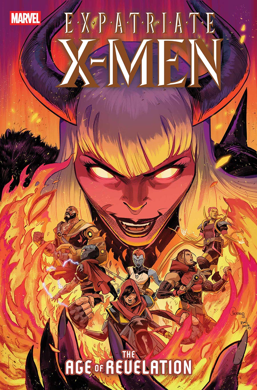 Expatriate X-Men #3 Cover A Regular Francesco Mortarino Cover (Age Of Revelation Tie-In)