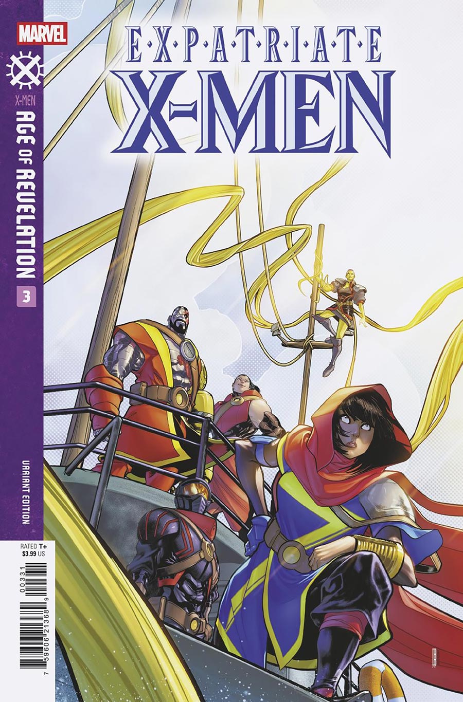 Expatriate X-Men #3 Cover C Variant David Baldeon Cover (Age Of Revelation Tie-In)