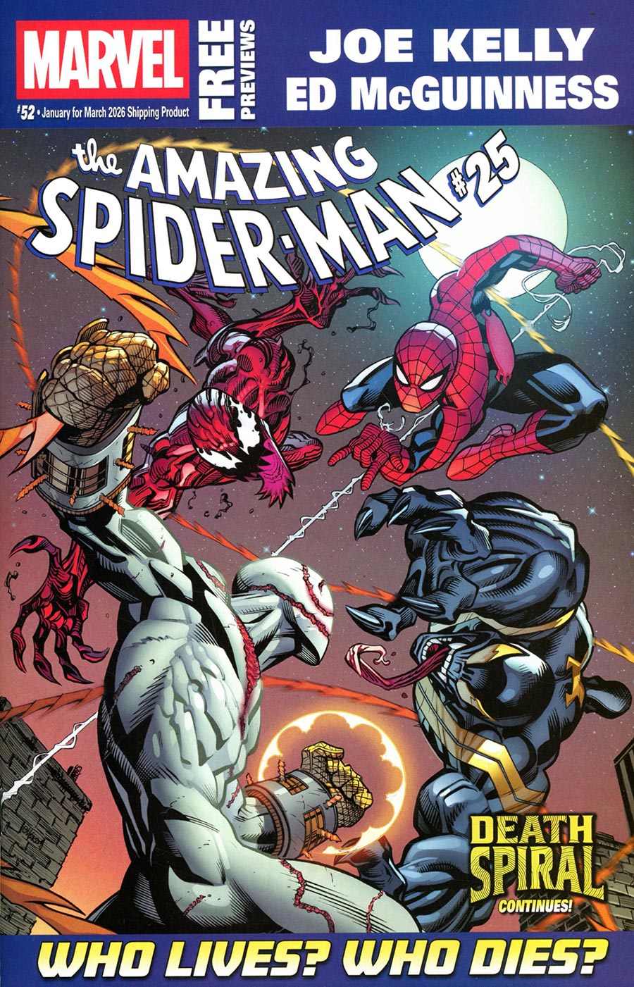 Marvel Previews Vol 6 #52 January 2026 - FREE -