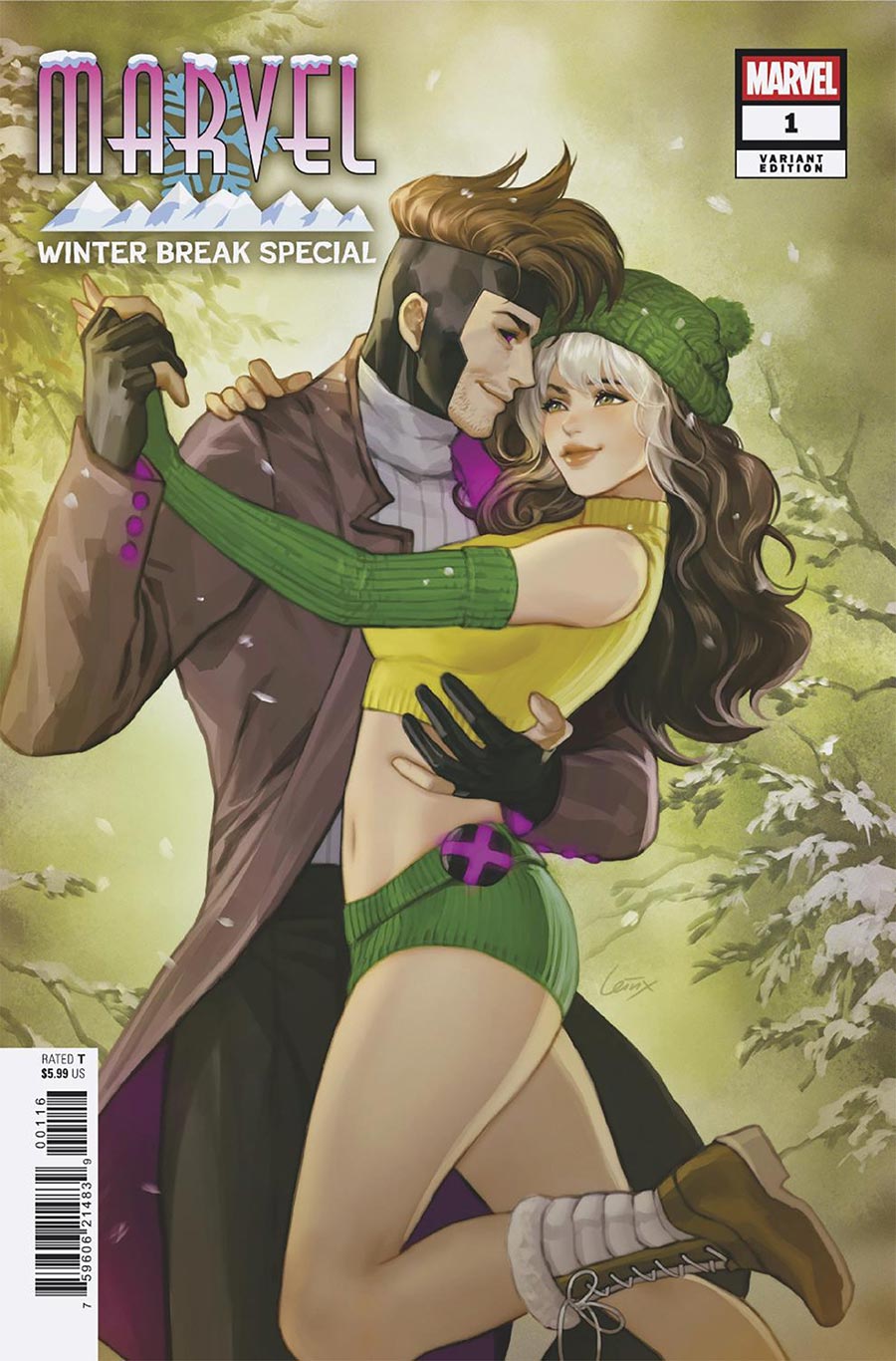 Marvel Winter Break Special #1 (One Shot) Cover E Incentive Lesley Leirix Li Variant Cover