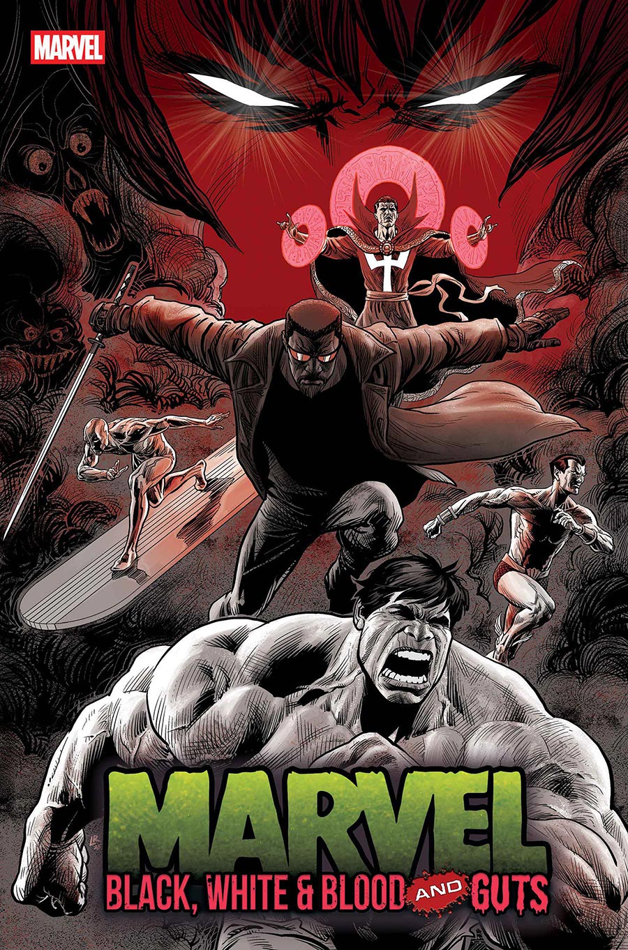 Marvel Black White & Blood And Guts #4 Cover A Regular Paulo Siqueira Cover