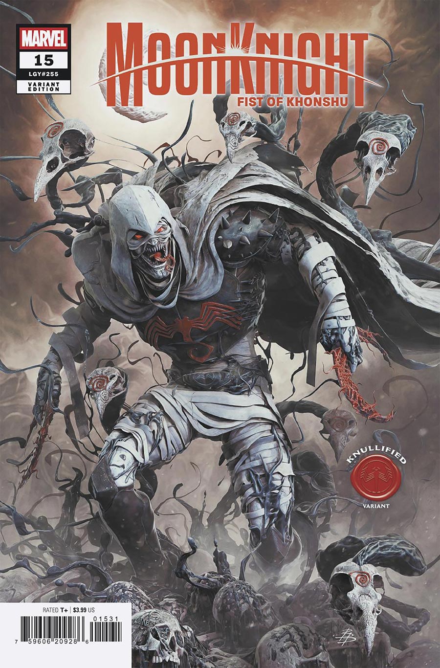 Moon Knight Fist Of Khonshu #15 Cover B Variant Bjorn Barends Knullified Cover