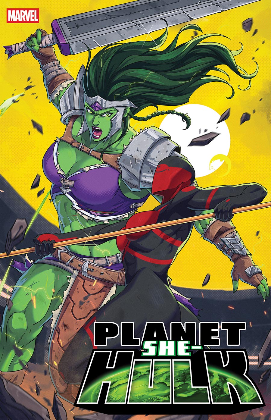 Planet She-Hulk #2 Cover E Incentive Jhony Caballero Variant Cover