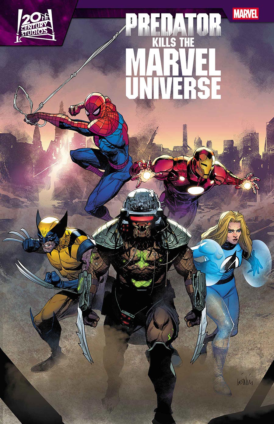 Predator Kills The Marvel Universe #5 Cover A Regular Leinil Francis Yu Cover