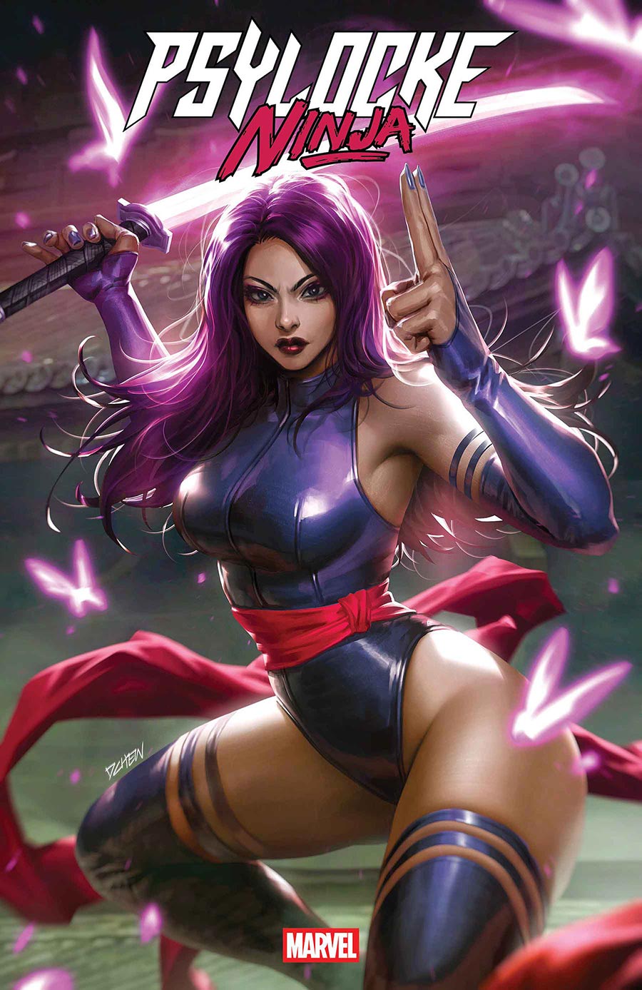 Psylocke Ninja #1 Cover A Regular Derrick Chew Cover